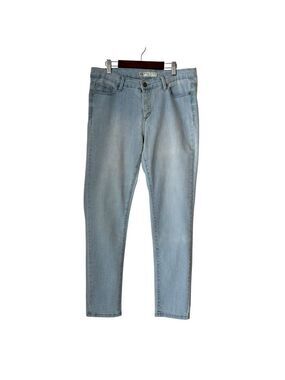 Anne Klein Jeans Light Blue Stretch Denim Leo Skinny Ankle Size Missy 6